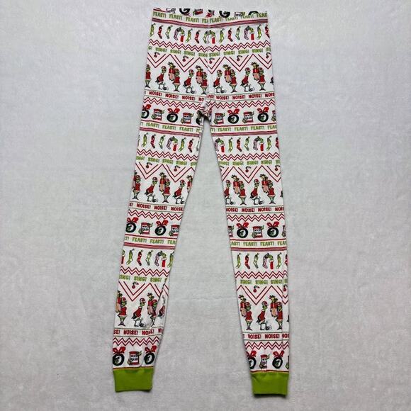 Hanna Andersson Dr Seuss Grinch Fair Isle Pajama Set Youth Size 160cm US 14 - Picture 4 of 12